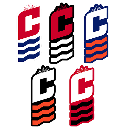 Cincinnati Stack Flag sticker pack