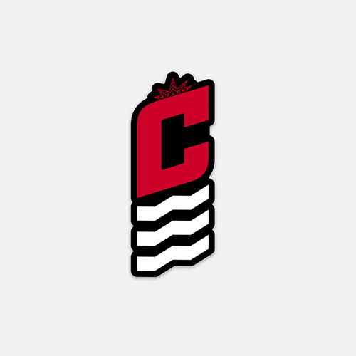 Cincinnati Stack Flag sticker