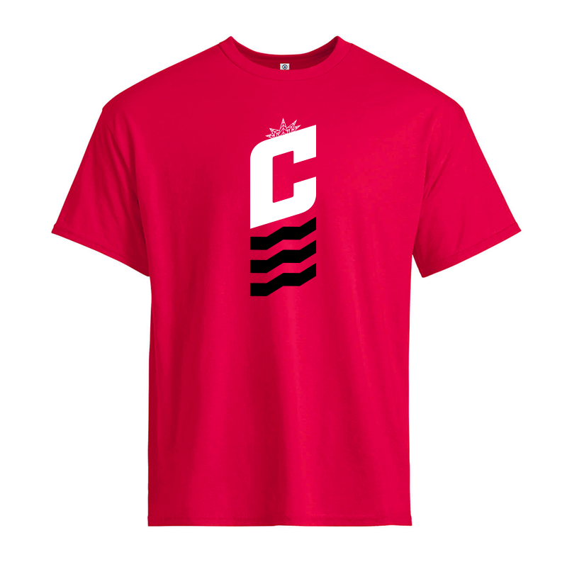 Cincinnati Stack Flag tee