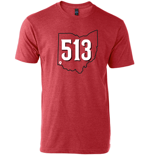513 Baseball tee - 513shirts.com / Cincinnati Shirts