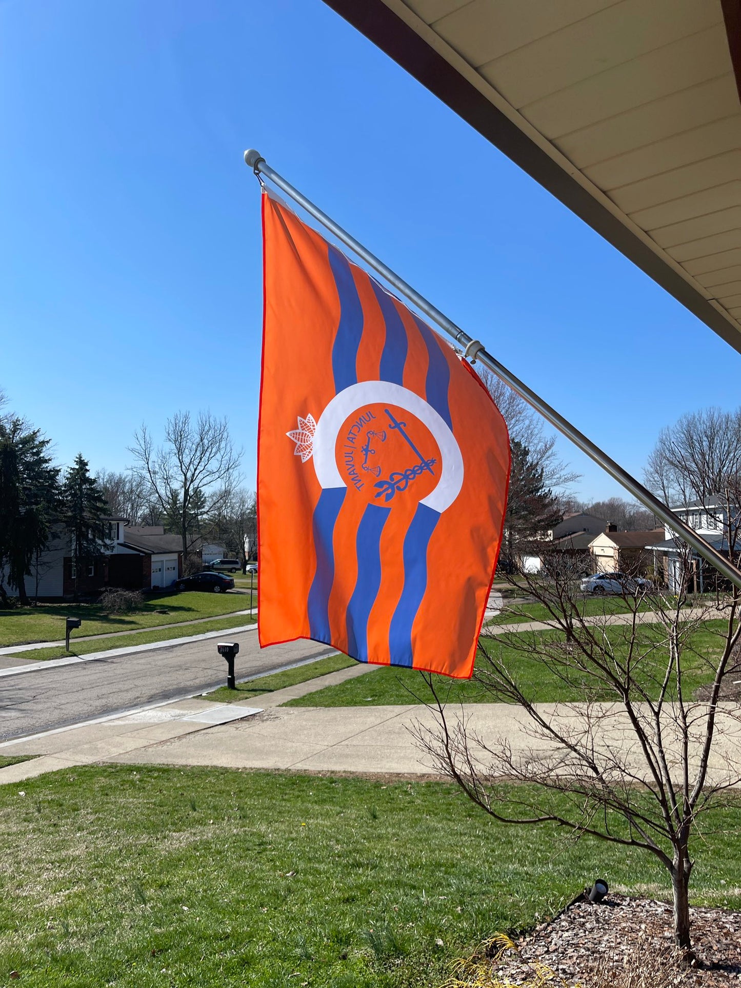 City of Cincinnati flag - orange