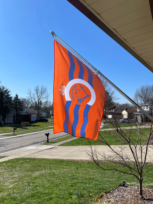 City of Cincinnati flag - orange