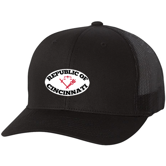 Republic of Cincinnati trucker hat - 513shirts.com / Cincinnati Shirts