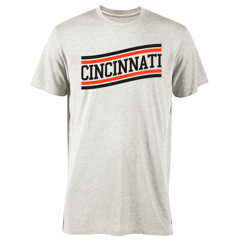 Cincinnati Football Wave t-shirt