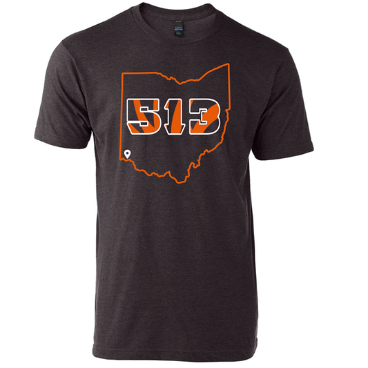 513 Football tee - 513shirts.com / Cincinnati Shirts