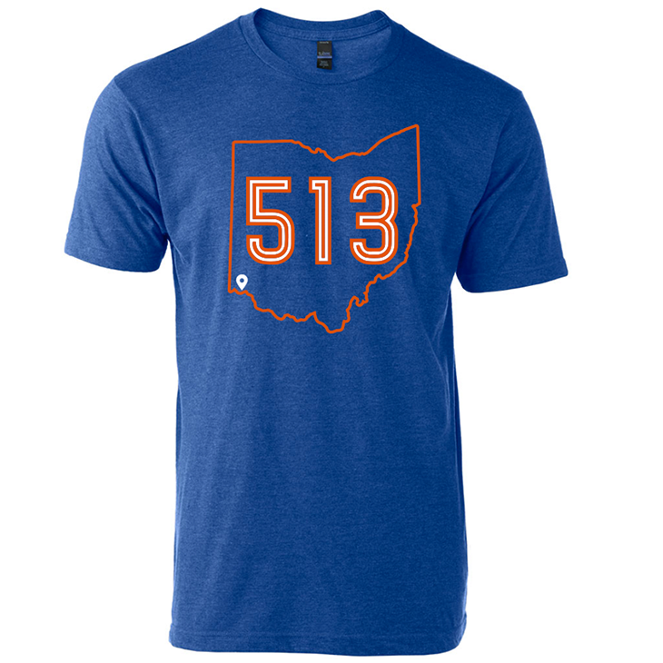 513 Soccer tee - 513shirts.com / Cincinnati Shirts