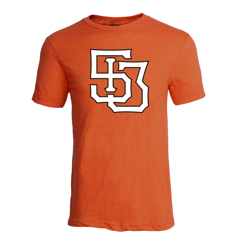 513 Monogram tee - orange/black - 513shirts.com / Cincinnati Shirts