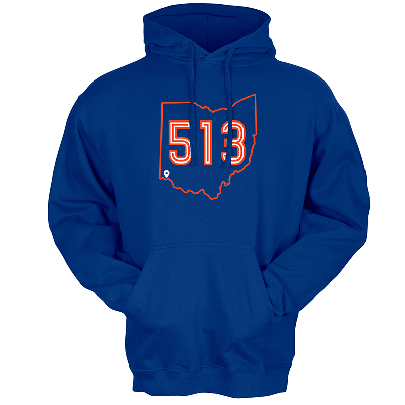 513 Soccer hoodie - 513shirts.com / Cincinnati Shirts
