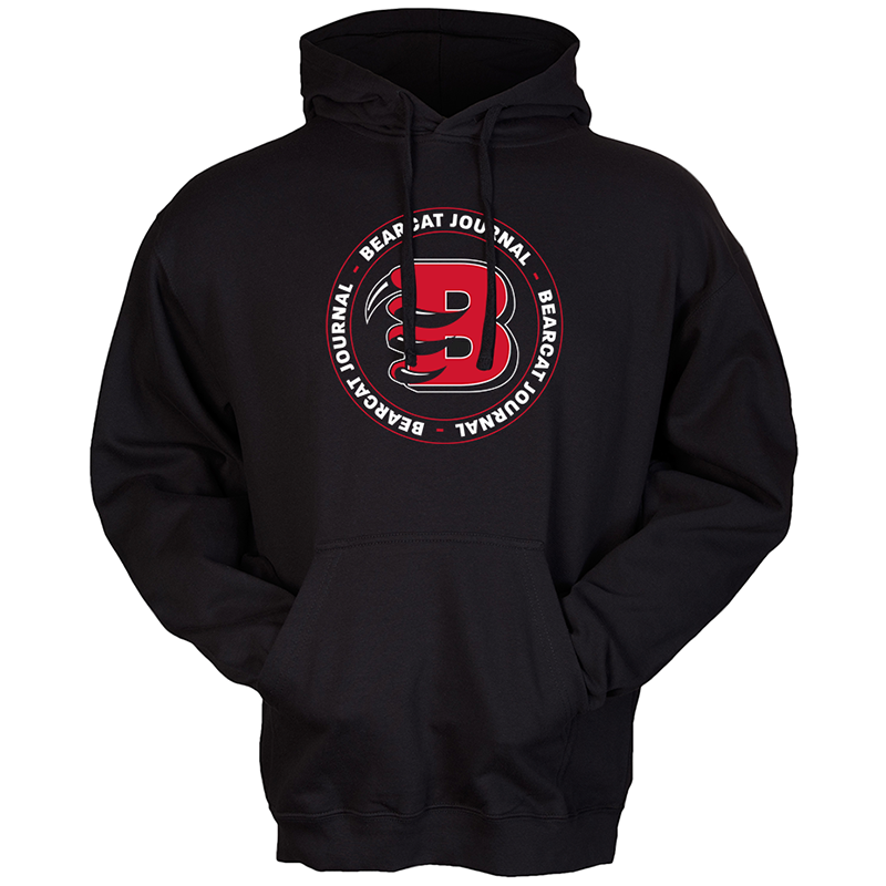 Bearcat Journal logo hoodie - 513shirts.com / Cincinnati Shirts