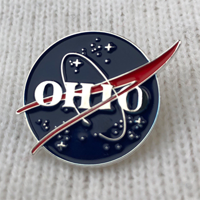 OHIO space agency lapel pin - 513shirts.com / Cincinnati Shirts