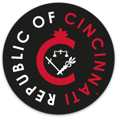 Republic of Cincinnati sticker – 513shirts.com
