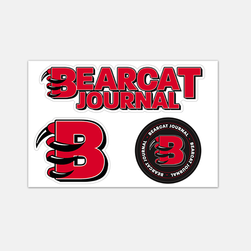 Bearcat Journal sticker sheet