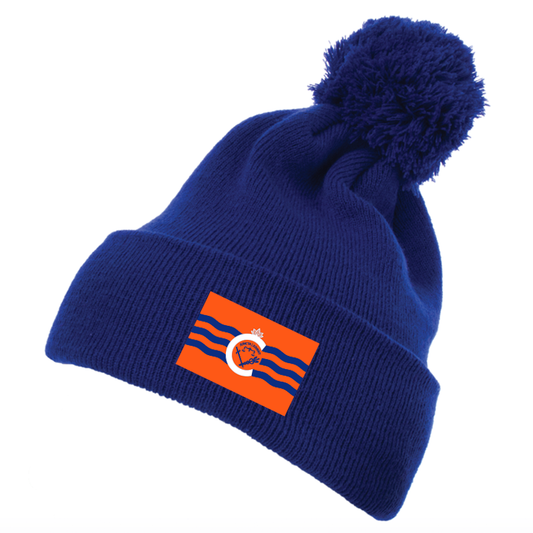 City of Cincinnati flag beanie - orange - 513shirts.com / Cincinnati Shirts