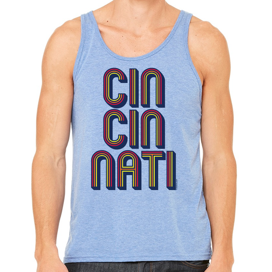 Cincinnati Retro tank - 513shirts.com / Cincinnati Shirts