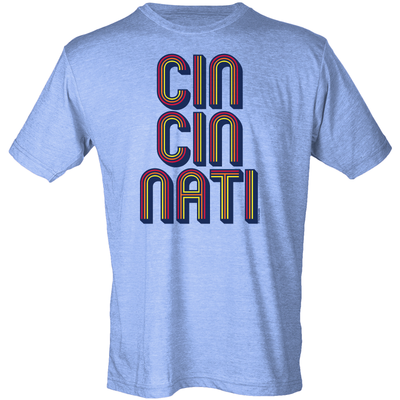 Cincinnati Retro tee - 513shirts.com / Cincinnati Shirts