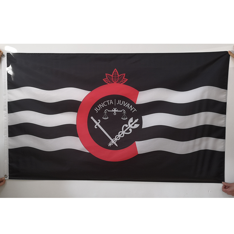 Melbourne guld Giv rettigheder City of Cincinnati flag - black/red/white – 513shirts.com