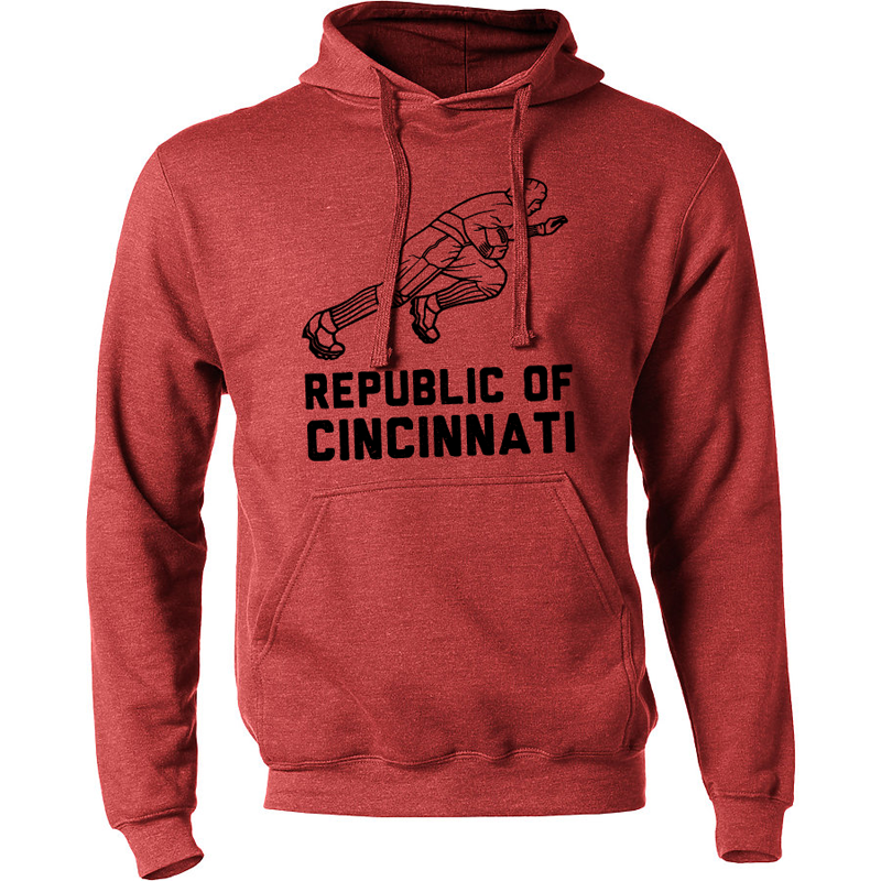 Republic of Cincinnati Nippert hoodie - 513shirts.com / Cincinnati Shirts