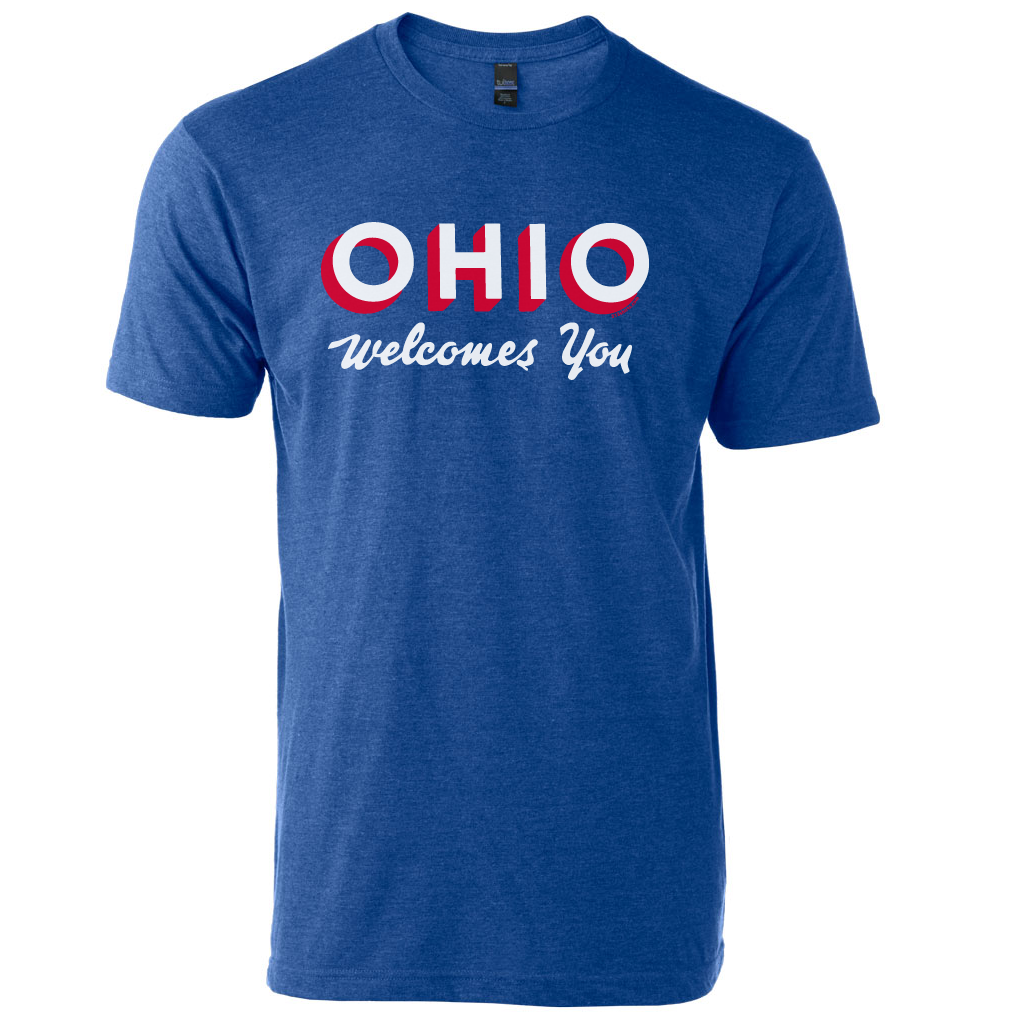Ohio Welcomes You tee - 513shirts.com / Cincinnati Shirts