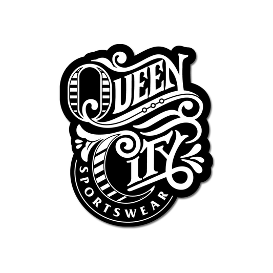 Queen City Sportswear logo sticker - 513shirts.com / Cincinnati Shirts