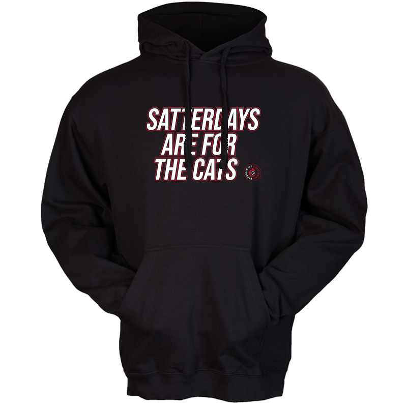 Satterdays Are For The Cats hoodie
