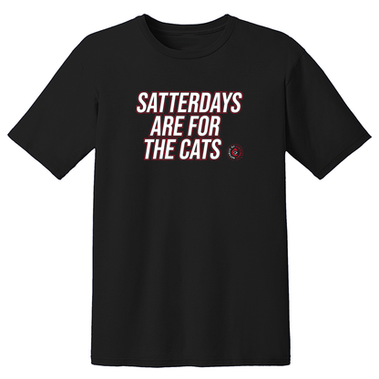 Satterdays Are For The Cats tee